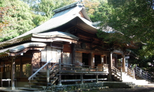 元三大師堂。幕末の大火後、慶応3年(1867年)に再建。