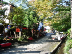 深大寺の門前