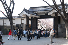 江戸城最古の田安門は文化遺産に指定