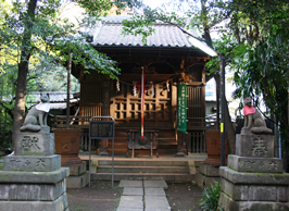 勝海舟ゆかりの四合稲荷神社
