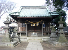 熊野神社社殿。覆屋には嘉永5年(1852)再建の本殿がある