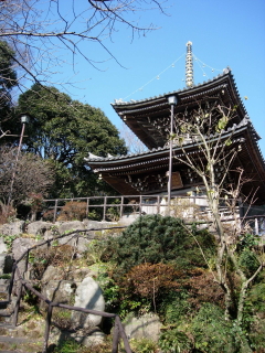 拝島大師の多宝塔